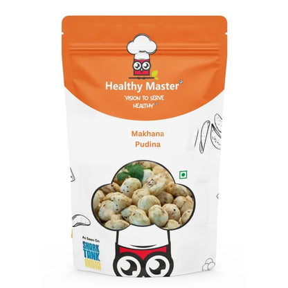 Crispy Fox Nuts (Makhana) - Mint (Pudina) Flavour