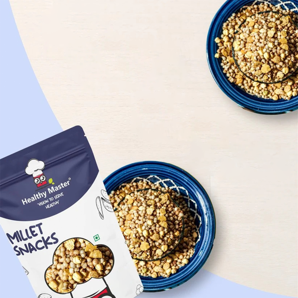 Millet Bhel - Made from Jowar, Bajra, Chana