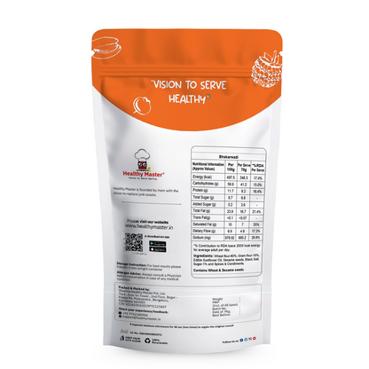 Light and Crispy Bhakarwadi | Contains Gram Flour - Source of Protein