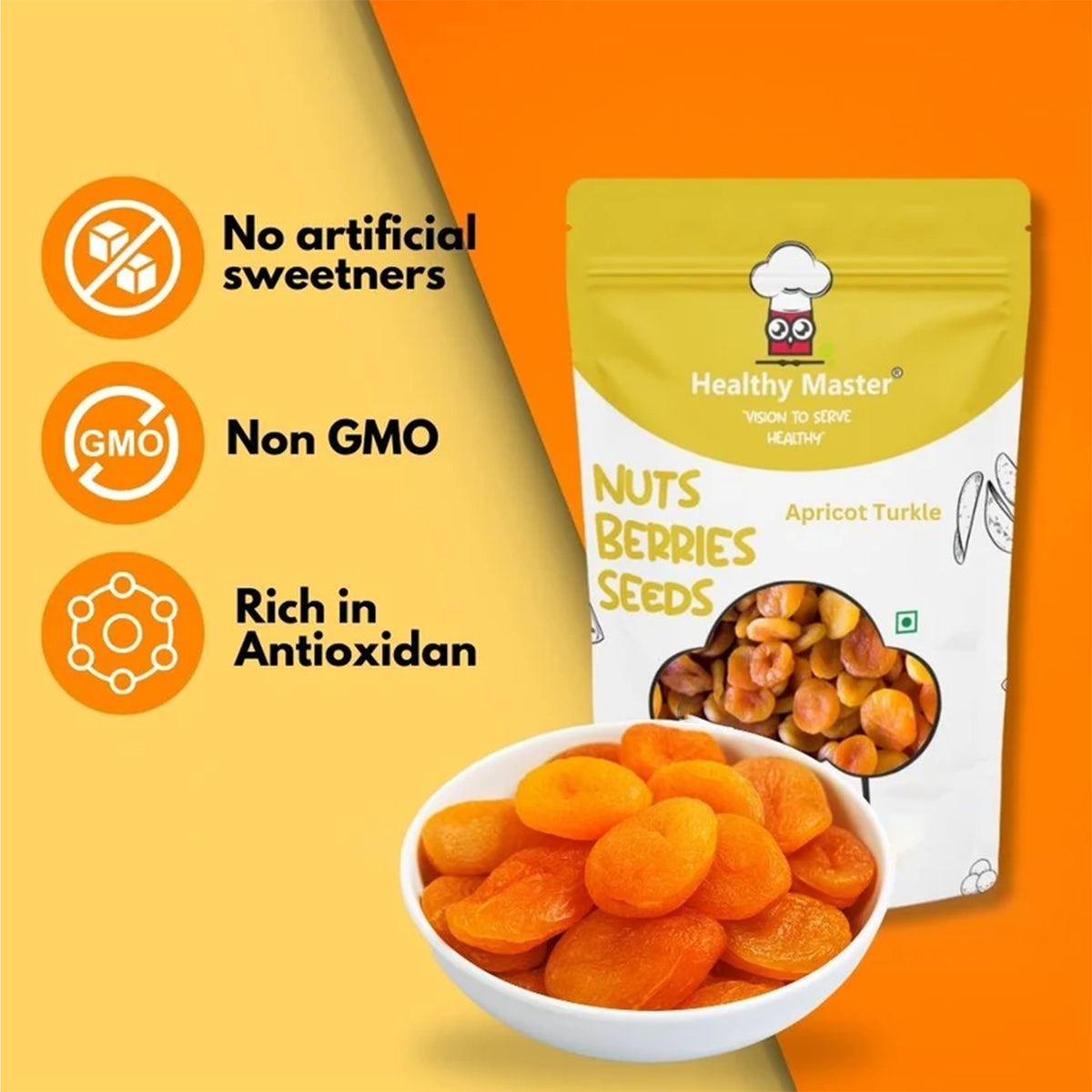 Premium Quality Dried Apricot - Turkel