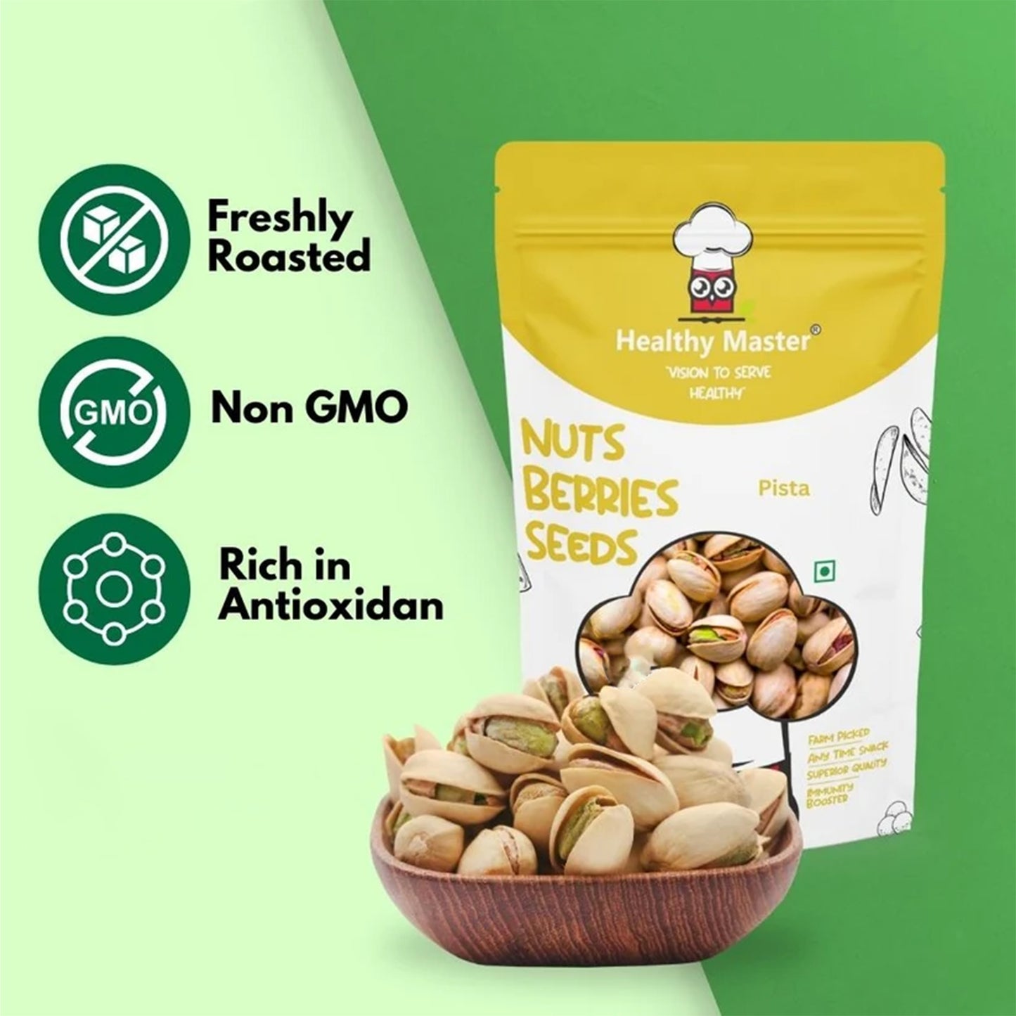Pistachios with shell - Salted