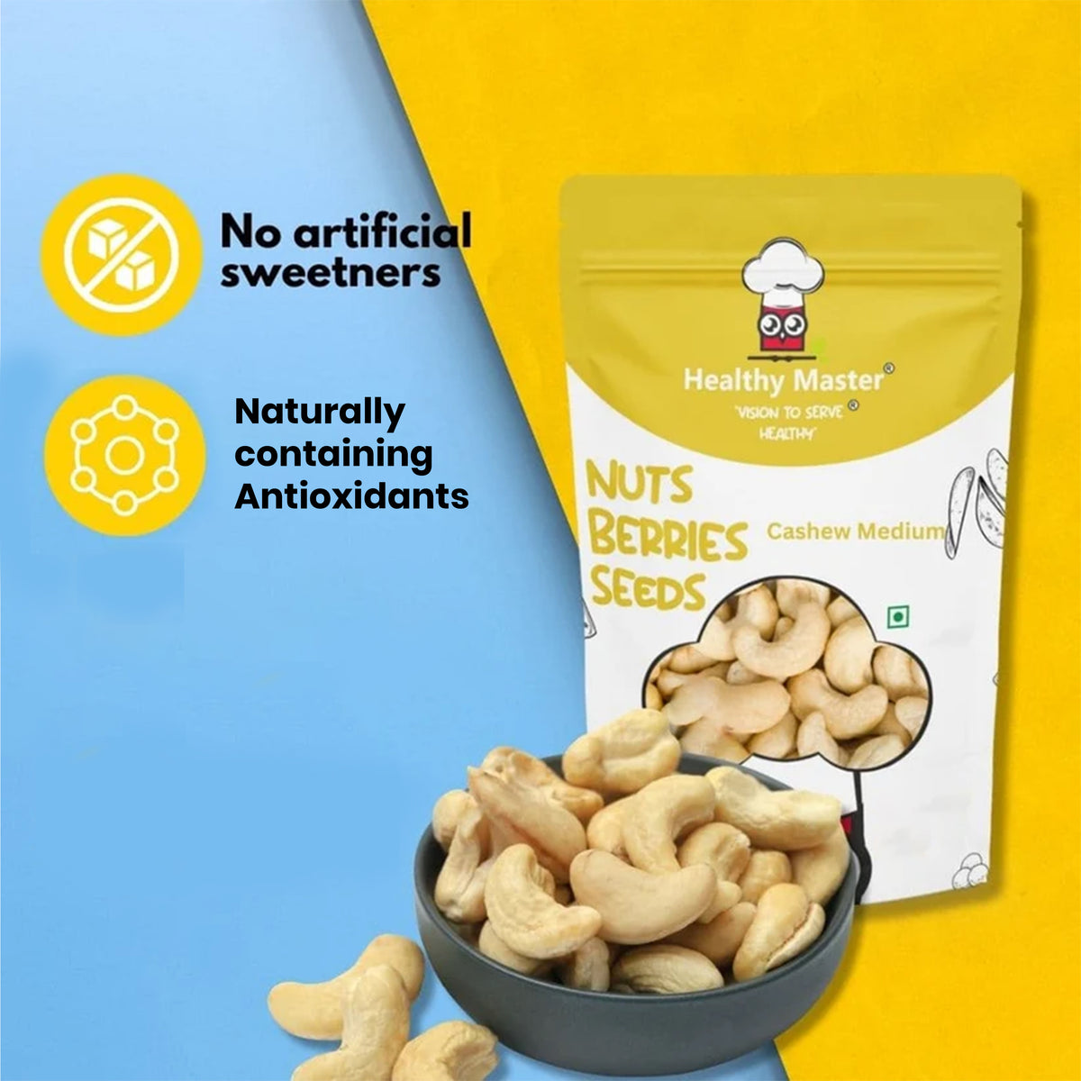 Cashew Nuts (Kaju) - Jumbo Sized