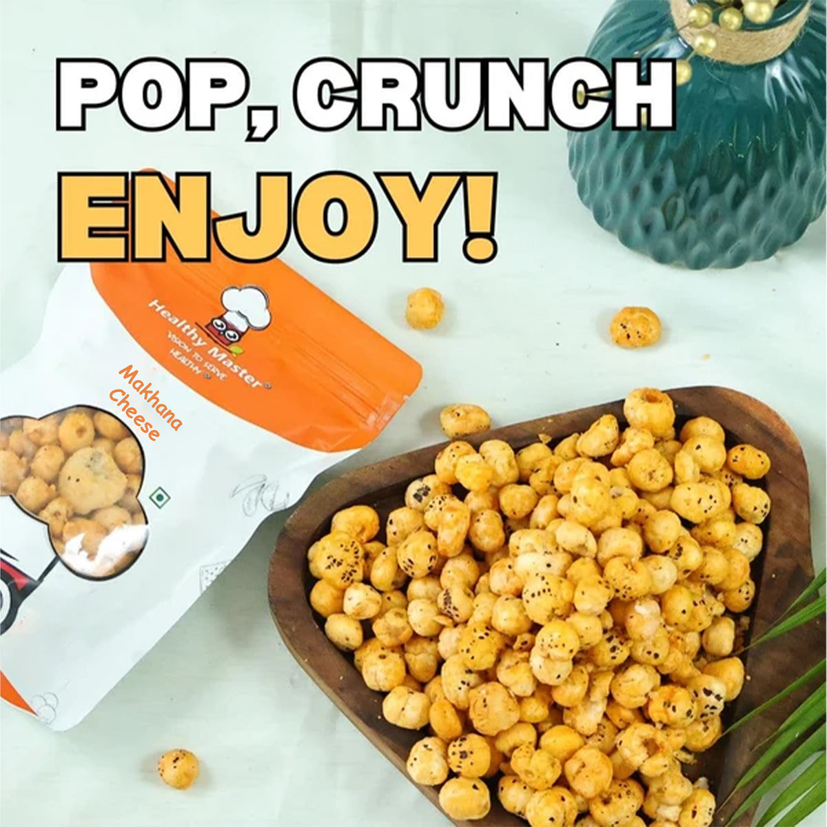 Crispy Fox Nuts (Makhana) - Cheese Flavour