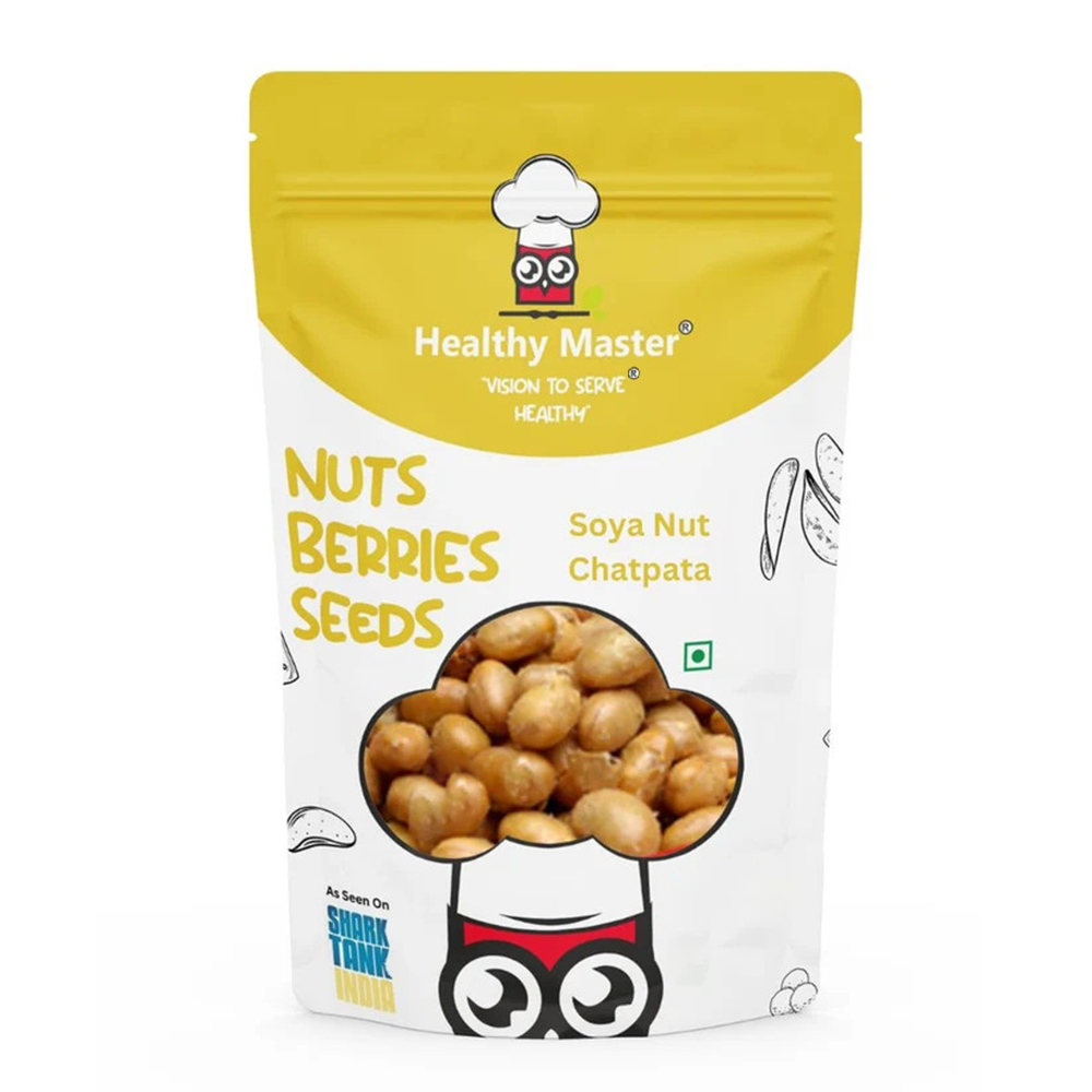 Roasted Soya Nuts - Chatpata Flavour