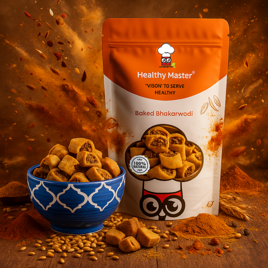 Light and Crispy Bhakarwadi | Contains Gram Flour - Source of Protein