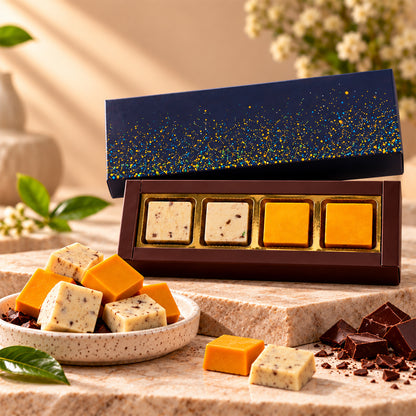 Corporate Balance Box | 4 Premium Chocolates Diwali Gift