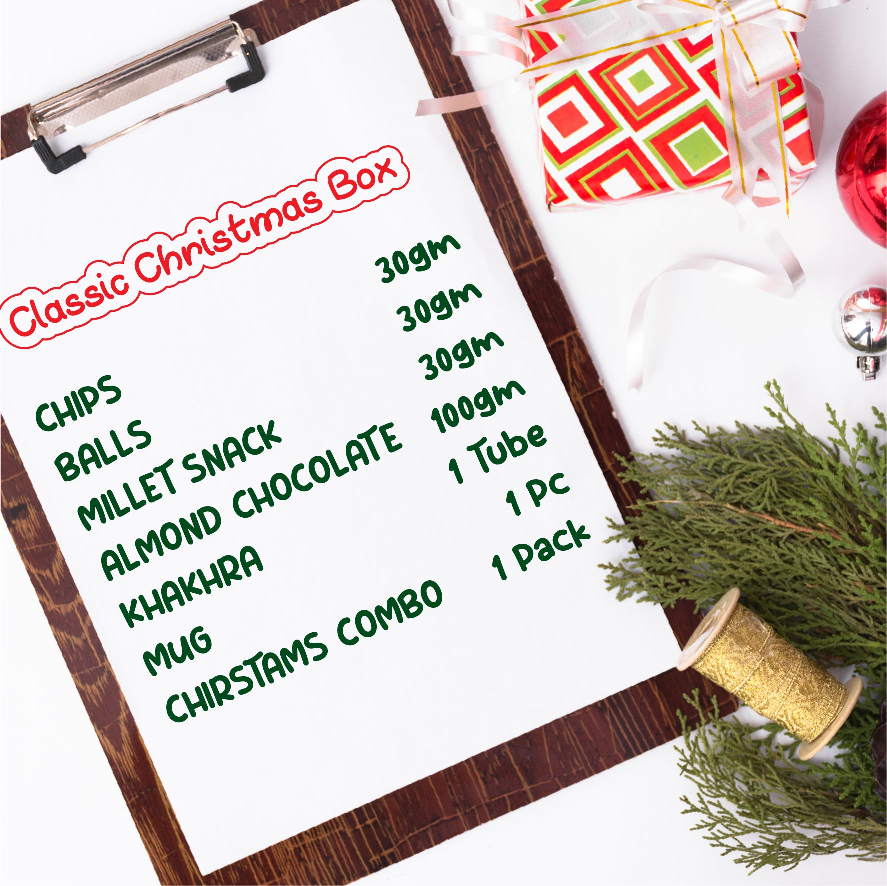 Classic Christmas Box