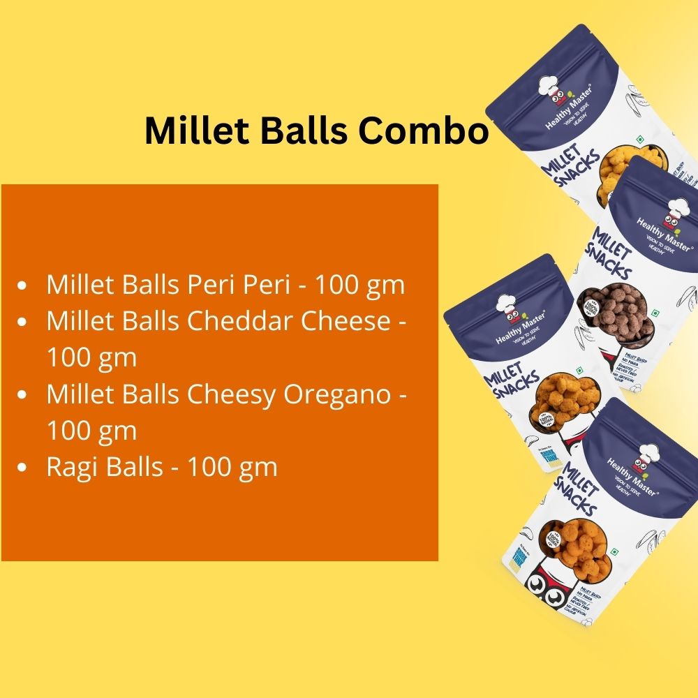 Healthy Millet Balls Combo - Healthy Master