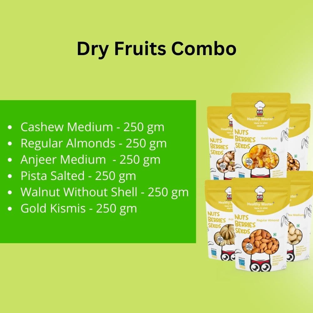 Dry Fruits Combo Pack - Healthy Master