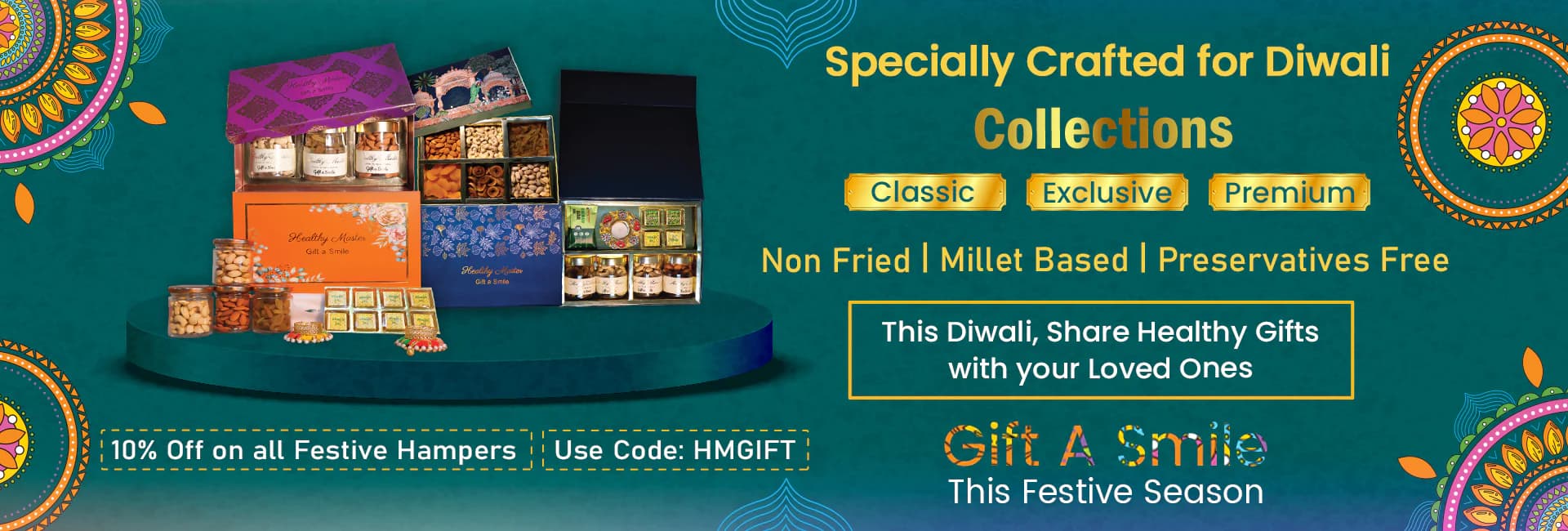 DIWALI GIFT, HEALTHY MASTER GIFTING A SMILE 