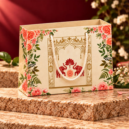 Diwali Fiesta 1 | Dry Fruits, Flavoured Nuts & Berries Jar Gift Bag