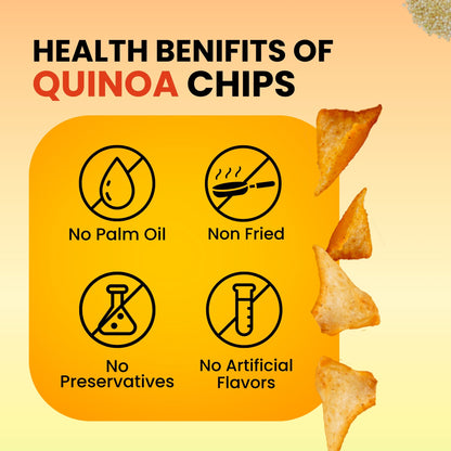 Quinoa Chips - Light and Crispy (Peri-Peri)