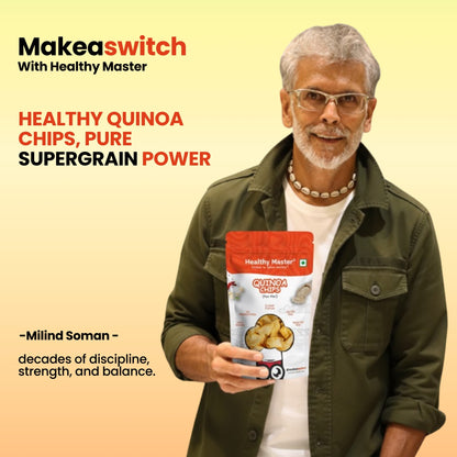 Quinoa Chips - Light and Crispy (Peri-Peri)