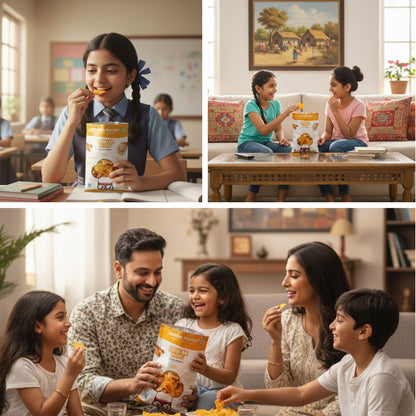 Jowar Chips - Light and Crispy (Classic Masala)