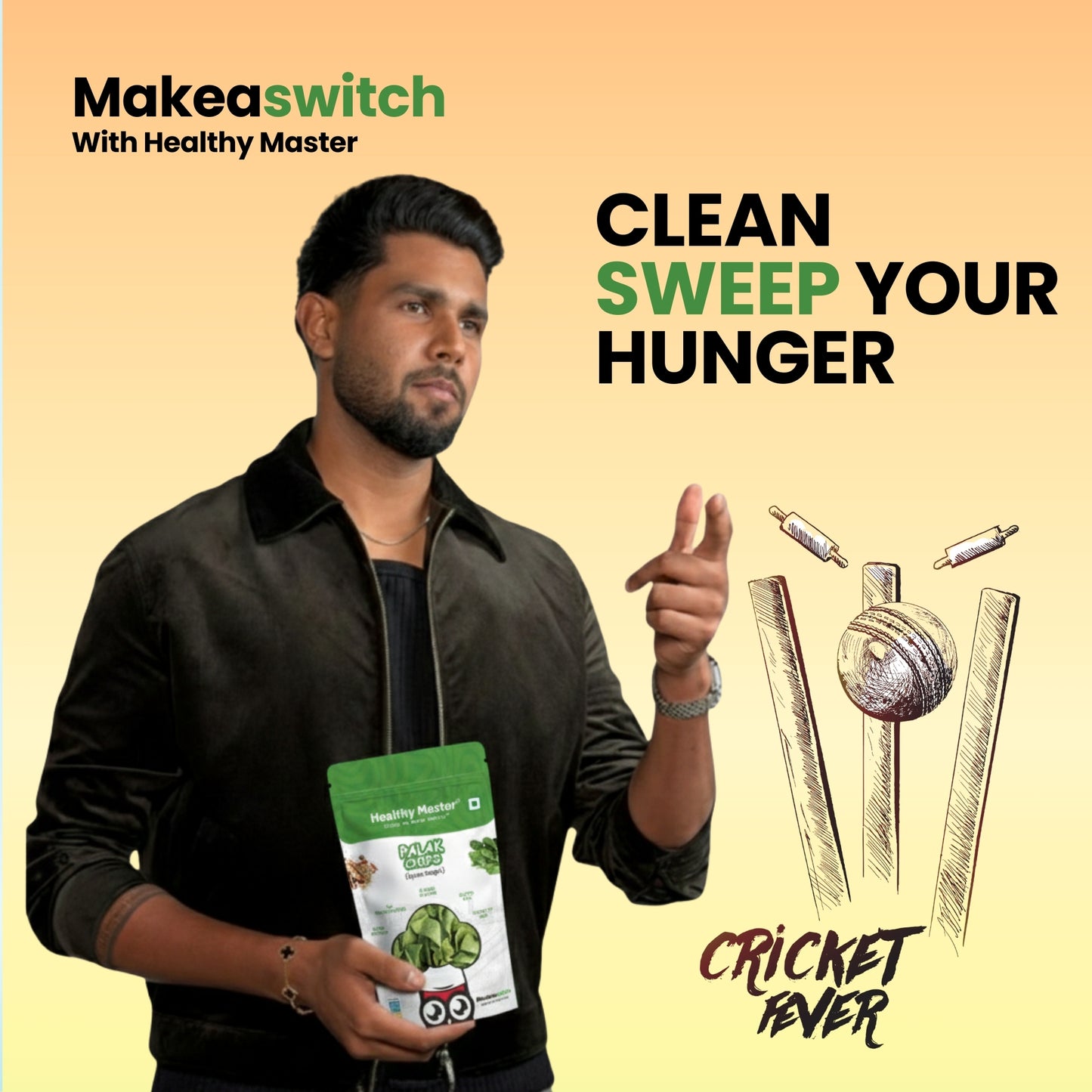 Palak & Blackgram (Urad) Chips - Light and Crispy (Spice Magic)
