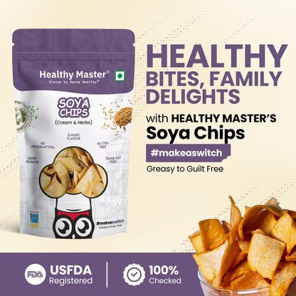 Soya Chips - Light and Crispy