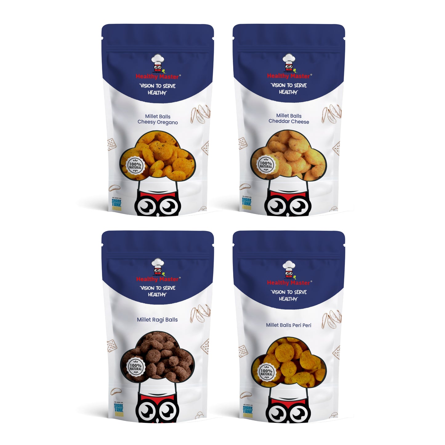 Healthy Millet Balls Combo (Each 25gm)