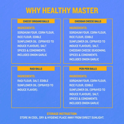 Healthy Millet Balls Combo (Each 25gm)