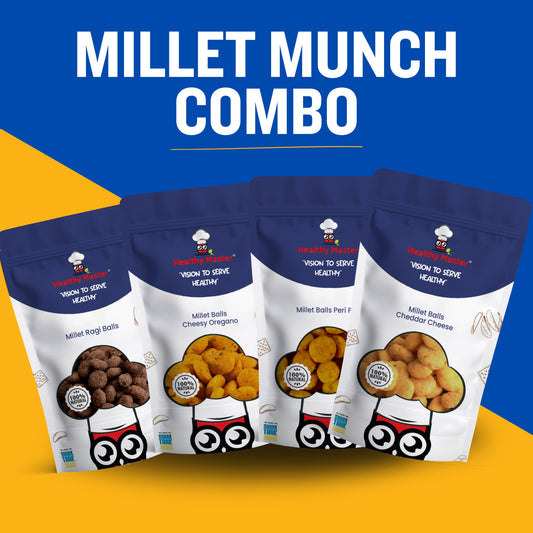 Healthy Millet Balls Combo  (Each 100gm)