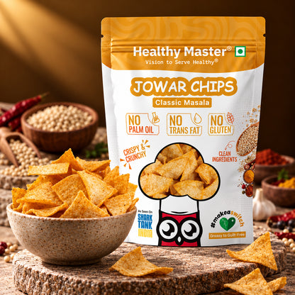 Jowar Chips - Light and Crispy (Classic Masala)