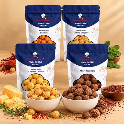 Millet Balls Combo  (Each 150gm)