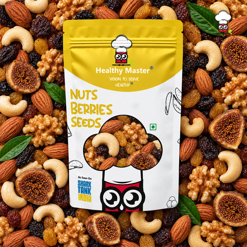 Mixed Dry Fruits - (Figs, Raisins, Almond, Cashew, Walnut)