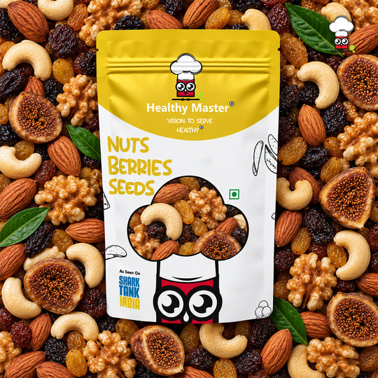 Mixed Dry Fruits - (Figs, Raisins, Almond, Cashew, Walnut)