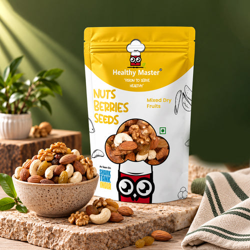 Mixed Dry Fruits - (Figs, Raisins, Almond, Cashew, Walnut)