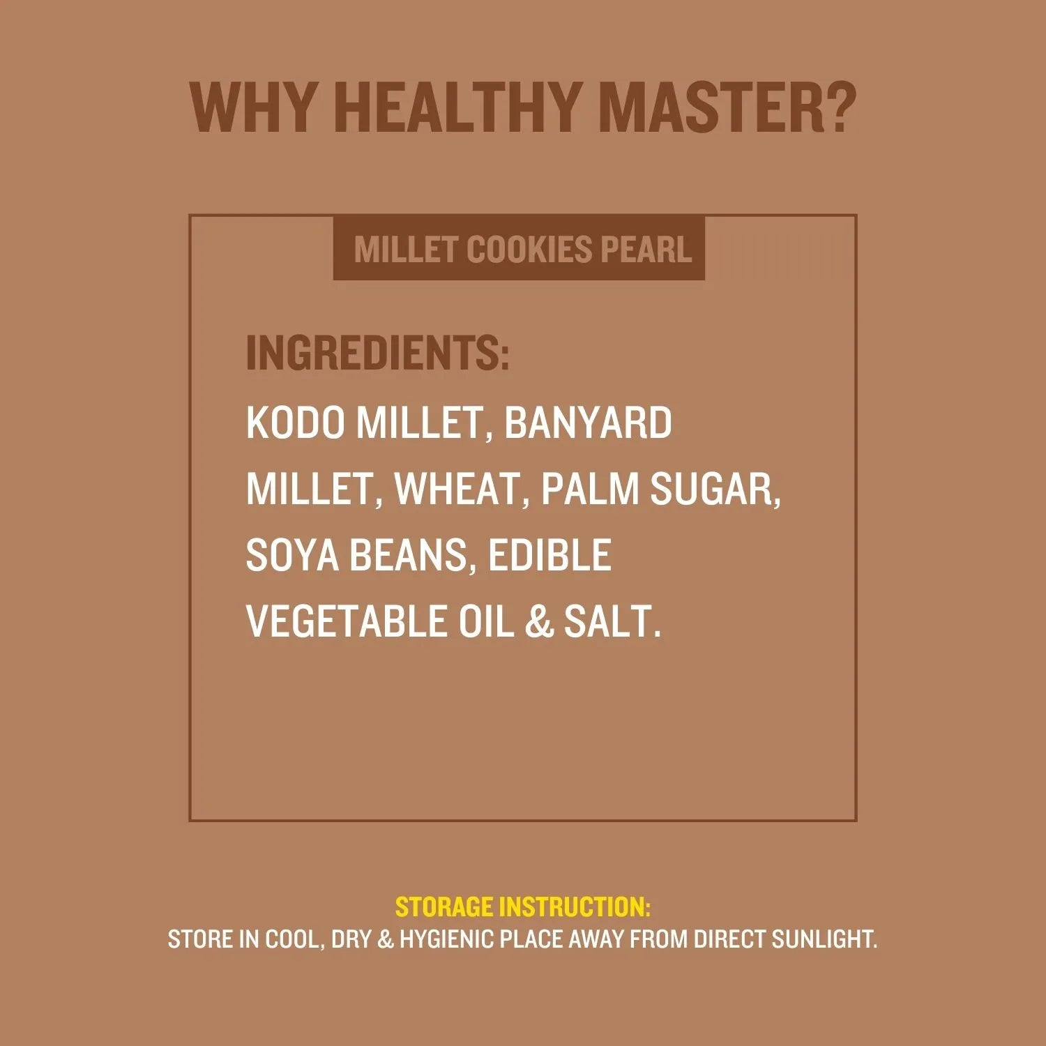 Cookies  - Multi Millet & Palm Sugar