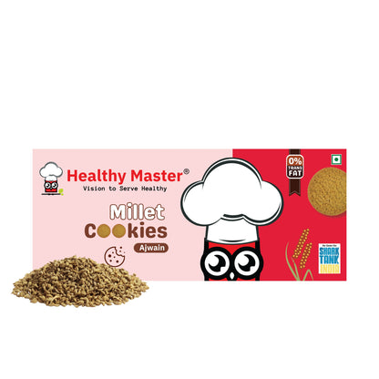 Multi Millet Ajwain Cookies And Biscuits