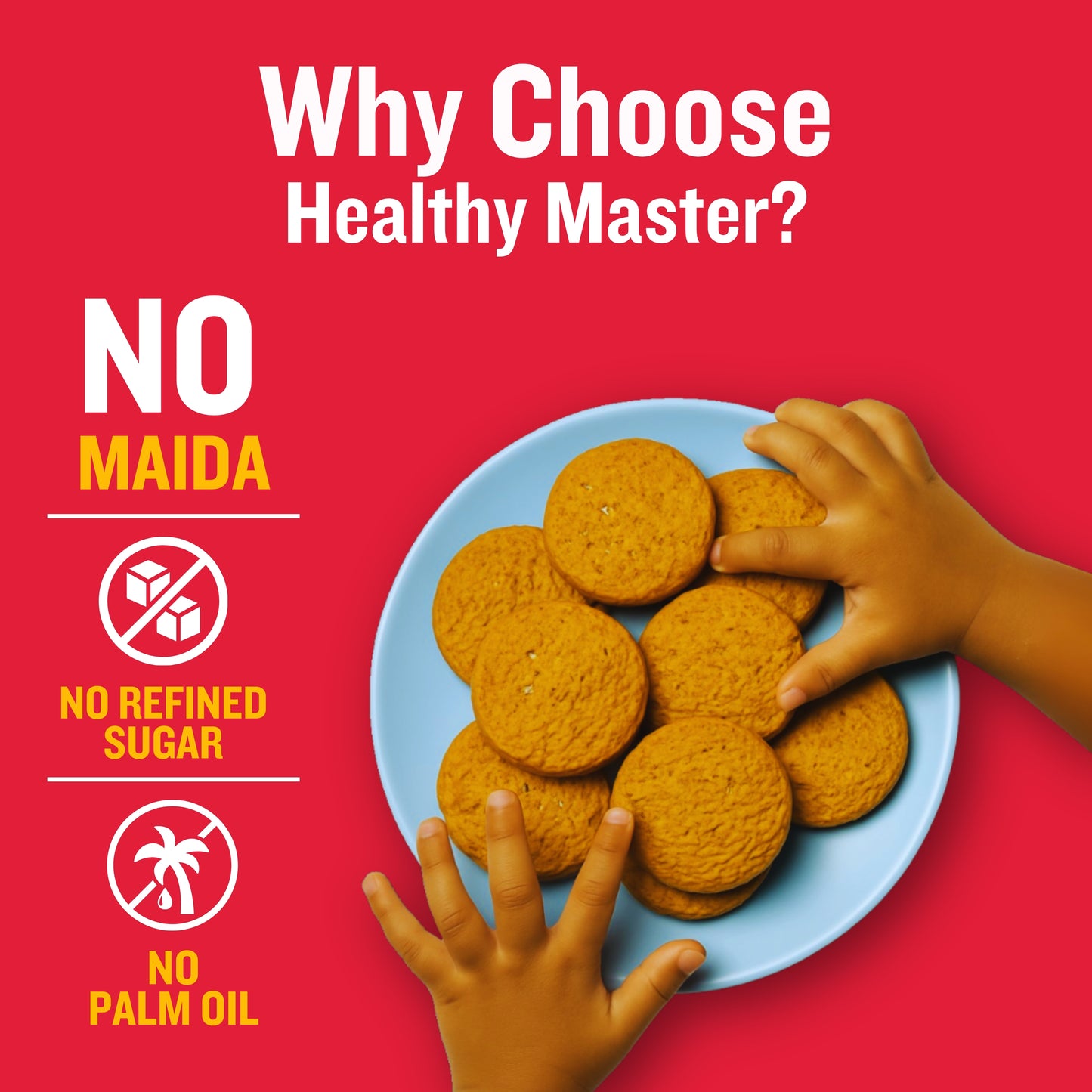 Multi Millet Ajwain Cookies And Biscuits