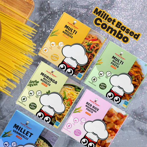 Noodles, Pasta & Vermicelli Combo - Millet Based