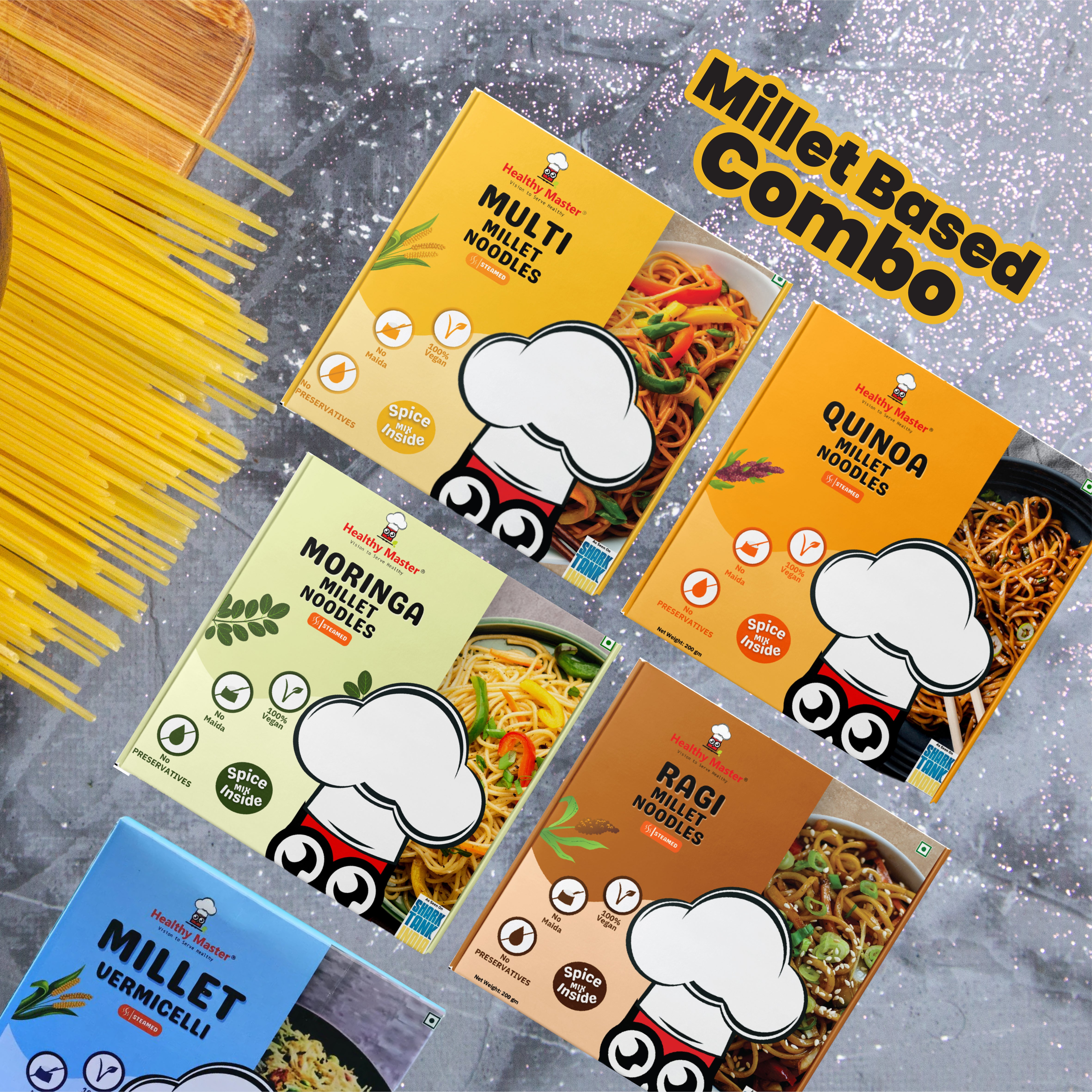 Noodles & Vermicelli Combo - Millet Based