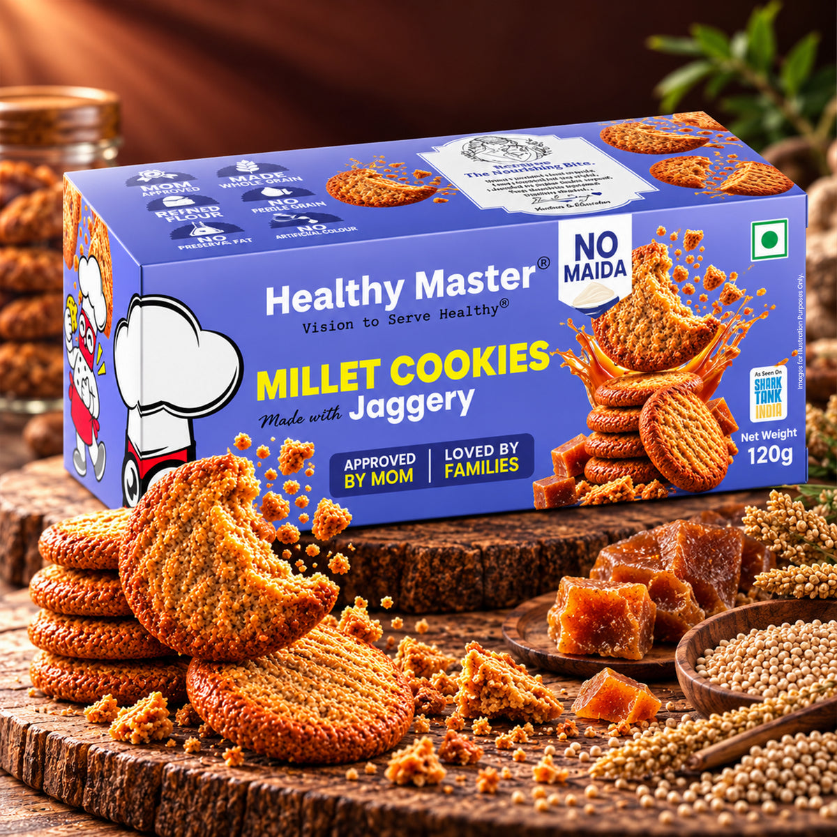 Cookies  - Multi Millet & Palm Sugar