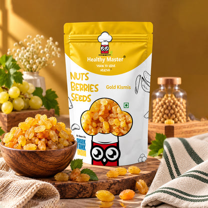Premium Quality Golden Raisins (Kismis)