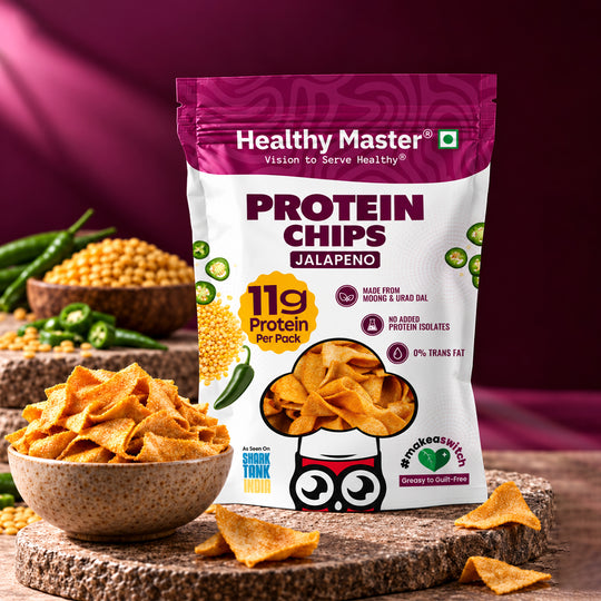 High Protein Chips - Moong Dal, Jalapeno Flavour