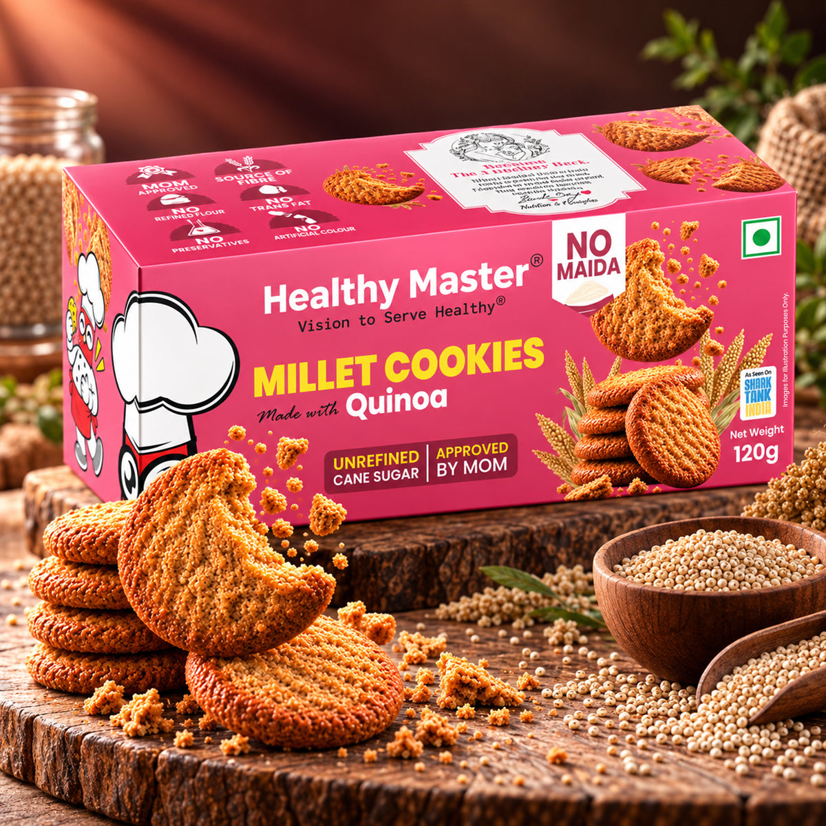 Quinoa Cookies and Biscuits