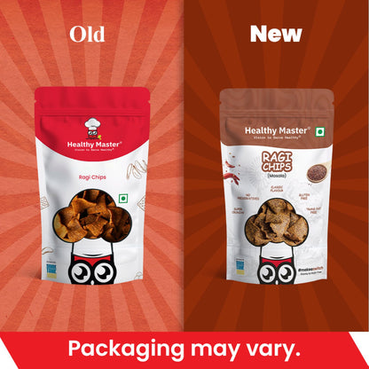 Ragi Chips - Light and Crispy (Traditional Spice)