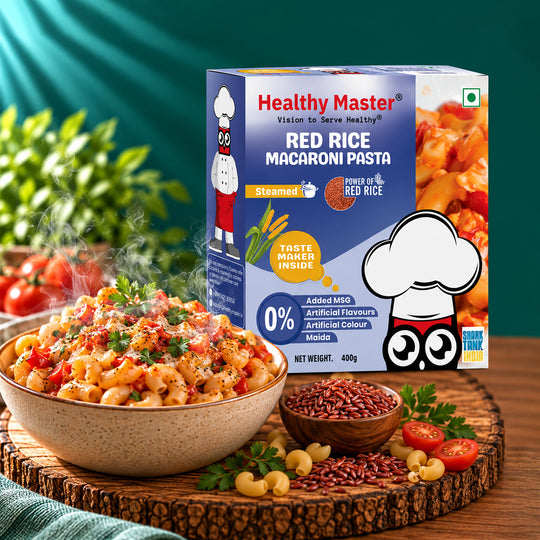 Red Rice Macaroni Pasta