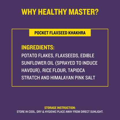 Roasted Flaxseed Pocket Khakhra
