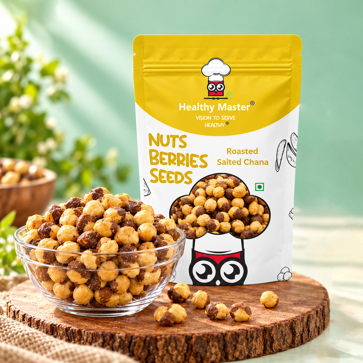 Roasted Salted Chana