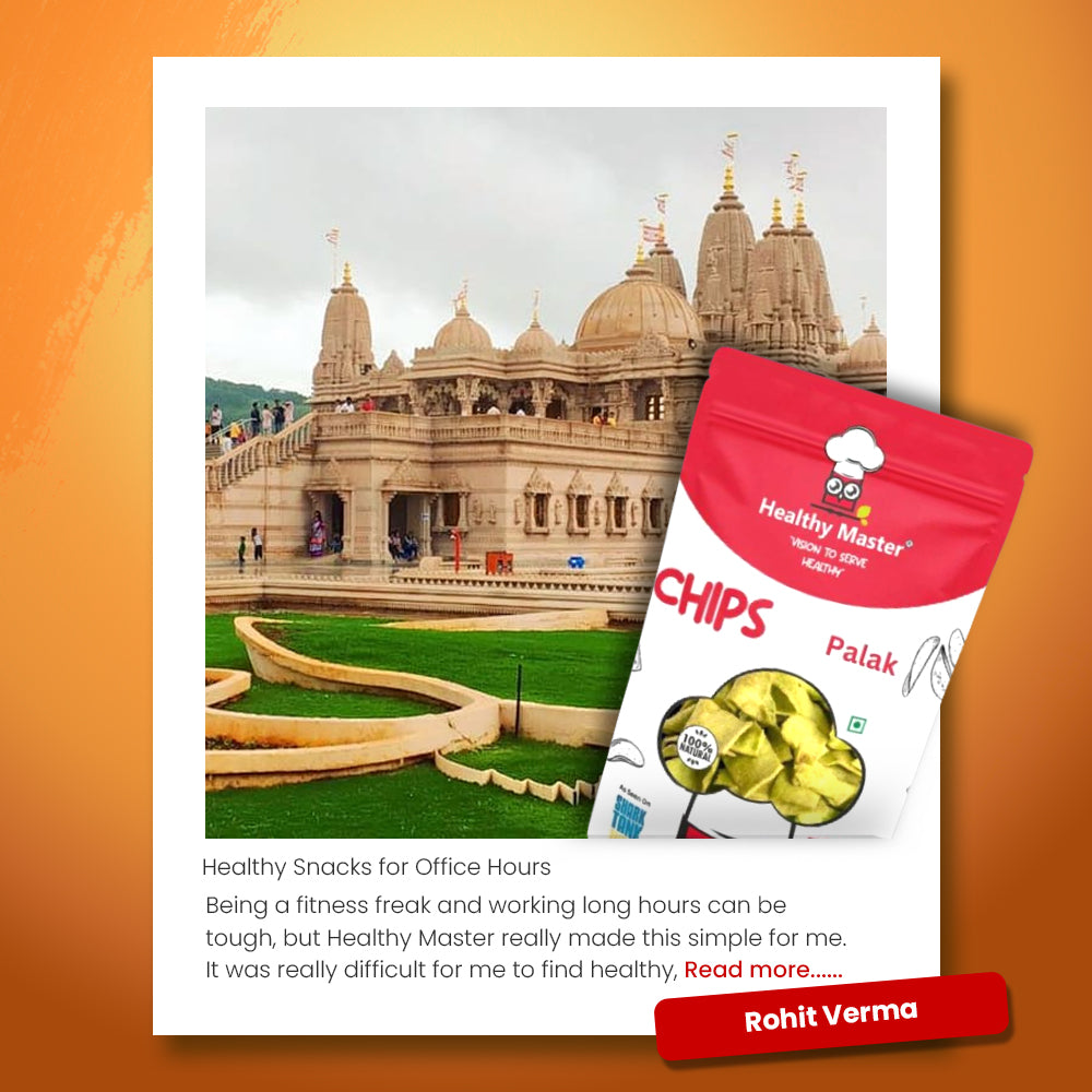 “Being a fitness freak and working long hours can be tough, but Healthy Master really made this simple for me. It was really difficult for me to find healthy snacks during office hours. No matter what I ate, I always felt guilty as they were deep fried, or made with unhealthy ingredients. I even gave up on snacking during office hours. But Healthy Master changed this for me. Their products are my go-to snack during office hours, which keeps me energized throughout the day. Mazaa aa gaya!”