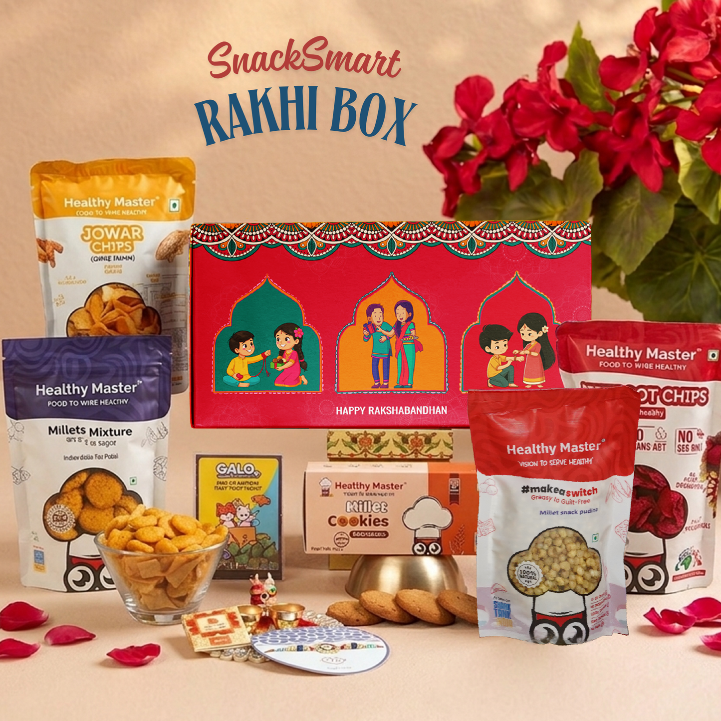 Snack Smart Rakhi Box