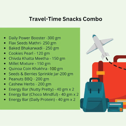 Travel Time Snacks Combo