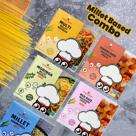 Noodles, Pasta & Vermicelli Combo - Millet Based