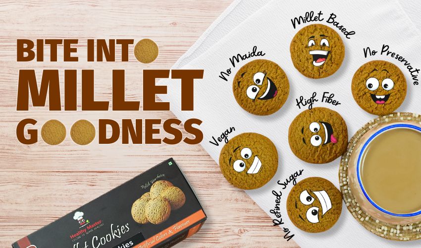  Buy Millets Cookies Online at Best Price (Up to 10% Off) in India - Healthy Master