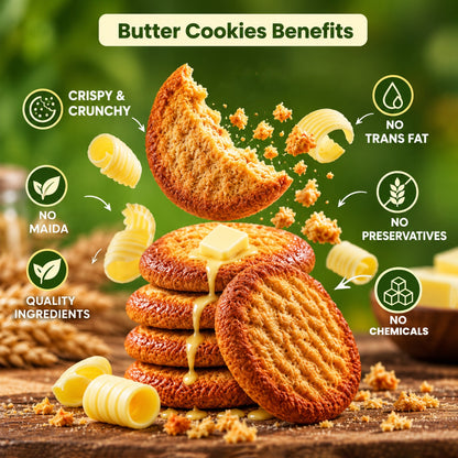 Millet Cookies - Butter Delight