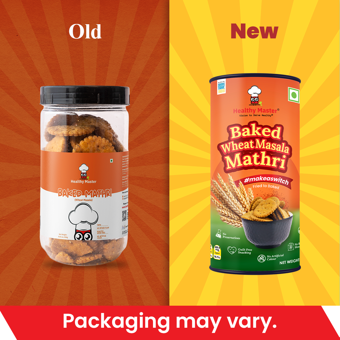 Wheat Mathri - Baked & Masala Flavour (Spicy)