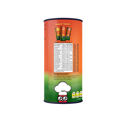 Wheat Mathri - Baked & Masala Flavour (Spicy)