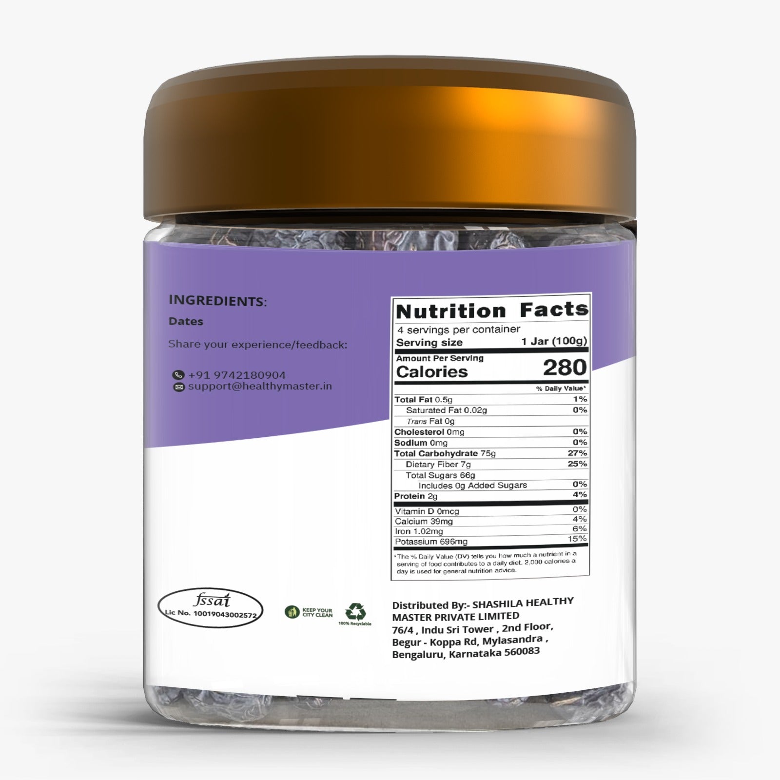 Dates Dry Fruits (Khajoor) - Ajwa